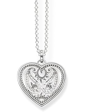 Thomas Sabo Damen-Kette mit Anhänger Glam & Soul 925 Silber 45 cm - KE1542-001-12-L45v