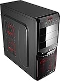 aerocool bolt rgb Formfaktor: Midi Tower AeroCool EN57400 Advance Midi-Tower PC-Gehäuse (ATX, 3X 5, 25 Externe, 4X 3, 5 Interne, USB 3.0) Schwarz/Rot