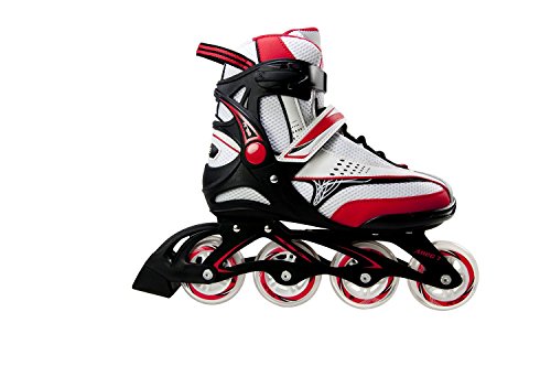 Pattini in linea Fissi My Area mod. Arrow - Carrello in alluminio ABEC 7 (43EU)