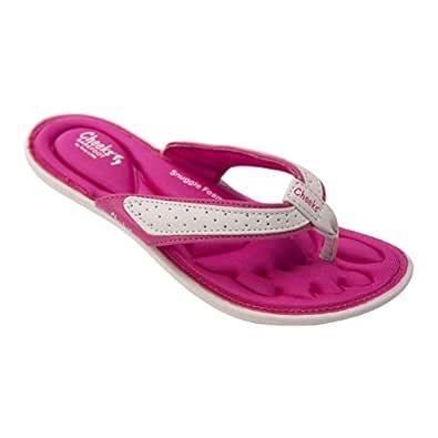 cheeks barefoot flip flops