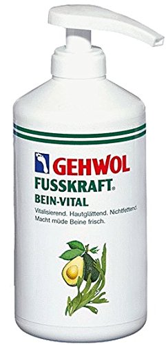 GEHWOL Fusskraft Bein Vital Fußcreme, 500 ml mit Spender