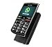 Produktbild Elari SafePhone. 3G Handy für die ältere Generation mit großen Tasten / Touchscreen, GPS / LBS / WiFi-Tracking Funktionen / Absendung der SOS-Nachrichten mithilfe eines kostenlosen Apps, mit vorausgestellten Apps (WhatsApp, Browser, Galerie usw.) und mit einer Möglichkeit, die Software „in der Luft“ zu aktualisieren.