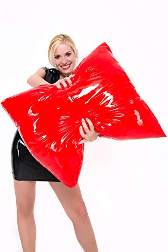 Preisvergleich Produktbild Latex Kissenbezug in ROT