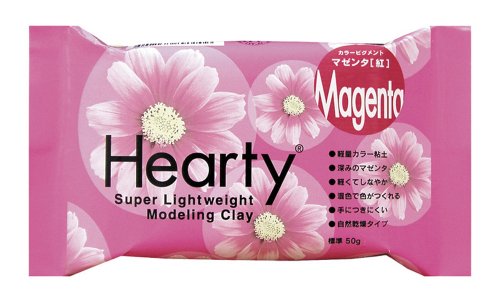 Katy Sue Hearty Red Air Drying Modeling Paper Craft Clay - 50g Pack