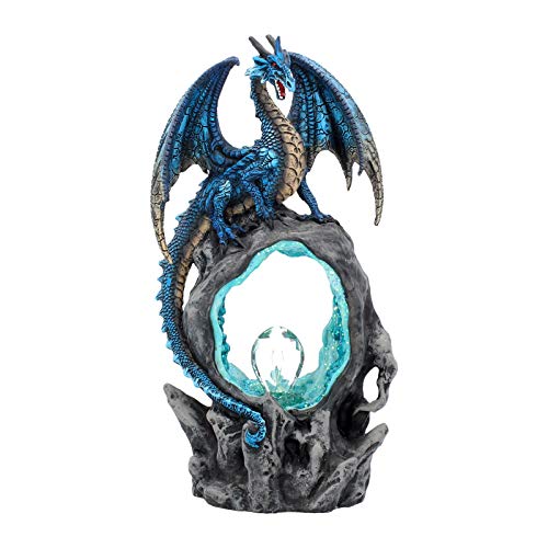Nemesis Now Frostwing's Gateway Statuetta 31 cm, Blu 20 cm
