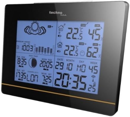Technoline WS6750 Complete Desktop Weather Station comes with Outdoor Sensor