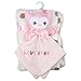 Baby Super Soft Blanket & Toy Gift Set Newborn Christening Present - Pink Owl