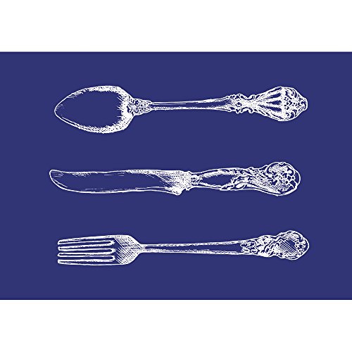 RAYHER 45076000, Besteck, DIN A5, 1 Schablone mit 1 Rakel im SB-Btl.