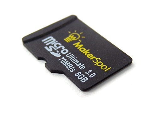 MakerSpot 4-Port USB Hub HAT für Raspberry Pi Zero W / V1.3 mit Acryl Schutz Gehäuse, 2.4A Netzteil & 1.5m Micro USB Kabel mit Ein-Aus Schalter, WLAN, 8GB MicroSD Card, Pin Headers, HDMI Adapter - 4