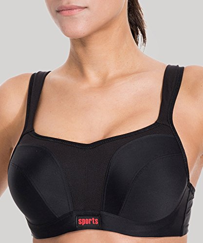 SYROKAN Damen Extreme Control Sport BH – Multi-Rücken,Mit Bügel Und Einlagen - 3