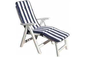 LI.G Cuscino per Sdraio in Cotone Imbottitura da 3 Centimetri