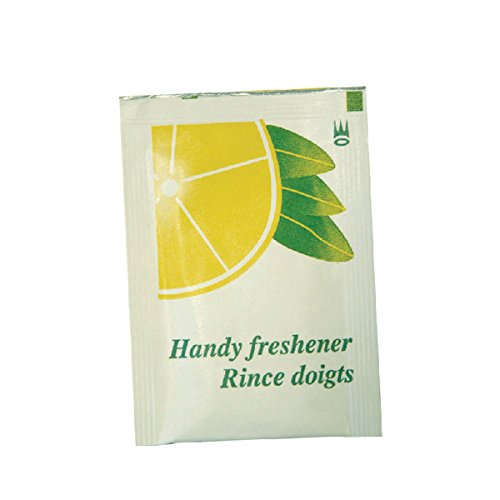 BUNZL P01373 salviettine inclusa, colore: limone, confezione da 1000 pezzi