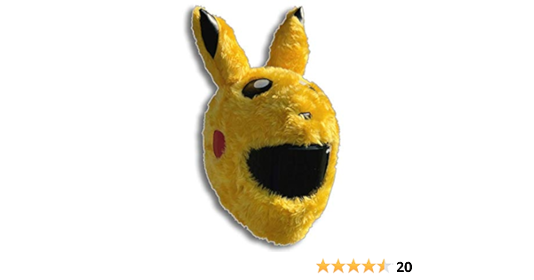 Amazon.fr : Pikachu-Housse pour Casque de Moto