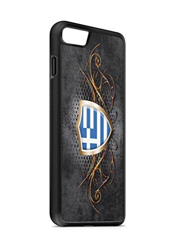 iPhone 6 6s Griechenland Athen 2 SILIKON Flipcase Tasche Hülle Case Cover Schutz Handy SCHWARZ