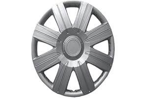 Motacare® Universal ABS Plastic Wheel Trim Sets (Stellar, 15 Inch)