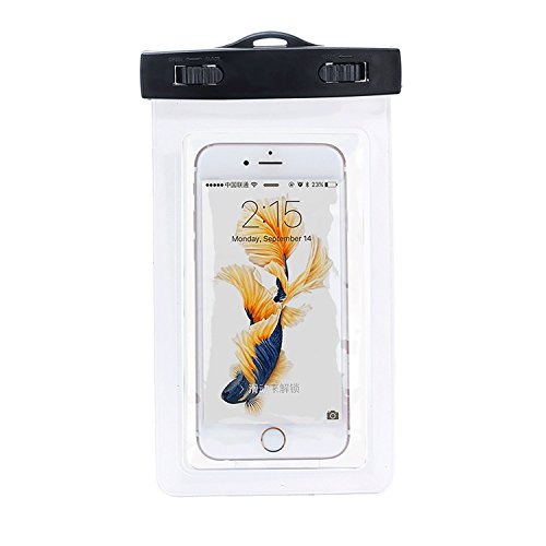 Preisvergleich Produktbild Naruba Media Wasserdichte - Waterproof Handyhülle / Smartphone–Hülle / Handytasche, Wasserfeste Tasche, Box, Case, Beutel, Fototasche, Snow-Beach-Bag, Schützhülle für Strand, Staubdicht, Schneedicht, Unterwasserhülle zum tauchen für iPhone 4 / 4s / 5 / 5s / 5c / 6 plus / 6s plus / SE, Samsung S6 / S6-7 edge / S5 / S4