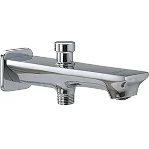 Cera Brass Ruby Bath Tub Spout with Flange with Button Attachment