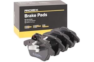 RIDEX Juego de pastillas de freno Delantero con sensor de desgaste incorporado | ECE-R90 || 402B0009