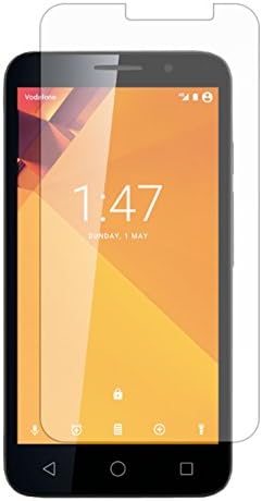 Magic Global Gadgets® For Vodafone Smart Turbo 7, [TEMPERED GLASS] 9H Hardness HD-Clear, Anti-Scratch, Anti-Glare, Anti-Fingerprint 2.5D Round Edge Curve Tempered Glass Screen Protector Guard [Retail Packaged]