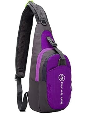 Shubb Unisex Mehrzweck-Sling Bag Brusttasche wasserabweisend