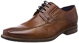herrenschuhe braun weiß Absatzhöhe: 0 - 3 cm bugatti Herren 311458024100 Derbys, Braun (Cognac 6300), 44 EU