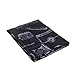 Anself cape de coupe pour Salon de Coiffeur Blouse de salon de coiffure Tissu nylon