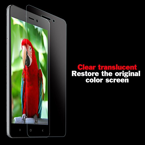 Xiaomi Redmi 3 Schutzfolie, Mture 3D Touch kompatible Schutzglas für Xiaomi Redmi Hongmi 3 Screen Protector Film Ultra Klar Transparent Panzerglas Stressfreie, Blasenfreie Installation, Anti-Fingerabdruck mit Härtegrad 9H Tempered Glass Hartglas Displayschutzfolie (HD Clear) – 2-pack - 5