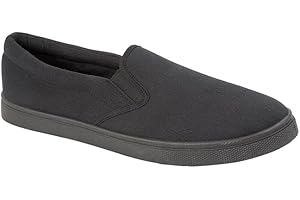 Urban Jacks Mens Canvas Mesh Slip On/Lace-up Espadrilles Casual Low Top Plimsoll Trainers Size 7-12