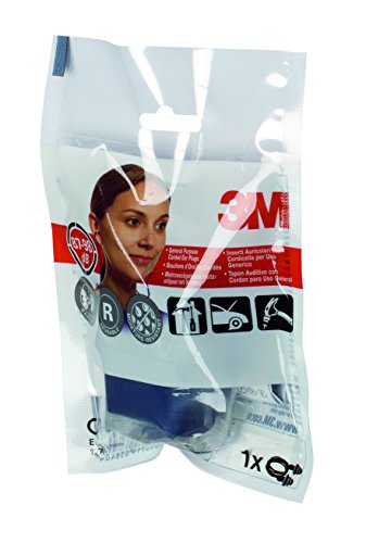 3M 1271C Gehörschutzstöpsel – 1 Paar mit wiederverschießbarer Box SNR 25dB – feuchtigkeitsresistent, waschbar, Mehrweg - 5