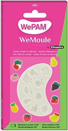 Wepam Wemoule PF06MD29 Mould for Porcelain Modelling - Assorted Fruit Shapes
