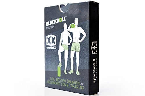sportboXX Blackroll Trainingsplaner – Trainingskarten mit Übungen für Faszientraining, Regeneration und Stabilisation mit der Massagerolle - 2
