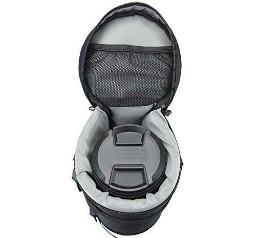 Maxsimafoto - Objectif Sac pochette LP7N pour Nikon 200-500 mm F5 6e ED VR AF-S objectif