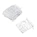 Imported 100 Organza Bags Wedding Favors Gift Candy Bags Jewelry Pouch 11x15cm-White RS.770.00