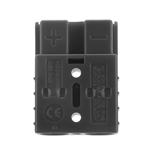 10pcs 50A 600V 8AWG Batterie Schnell Winde Anschluss Stapler Verbinden – Schwarz - 5