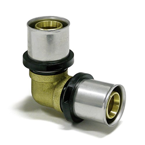 Pipetec Pressfitting Winkel 20×2 mm 90 Grad TH Kontur Verbundrohr, DVGW, TH-Profil - 2