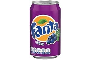 POIGET 1 x 24 Fanta Cassis (24 x 0,33 L latas) incl. FiveStar bolígrafo gratis
