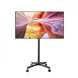 LXLFDJ TV Support Universel avec Roue tournante de Montage for 17-50' écran Max.VESA400 × 400mm