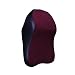 Produktbild Floridivy Memory Foam Auto Bequeme Nackenkissen Neck Lendenwirbelstütze Auto Breathkopfstütze Kissen Innen decoratin Schwarz Rot