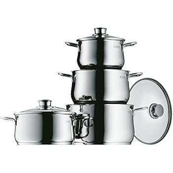 WMF Topf-Set 5-teilig Bratentopf Fleischtopf