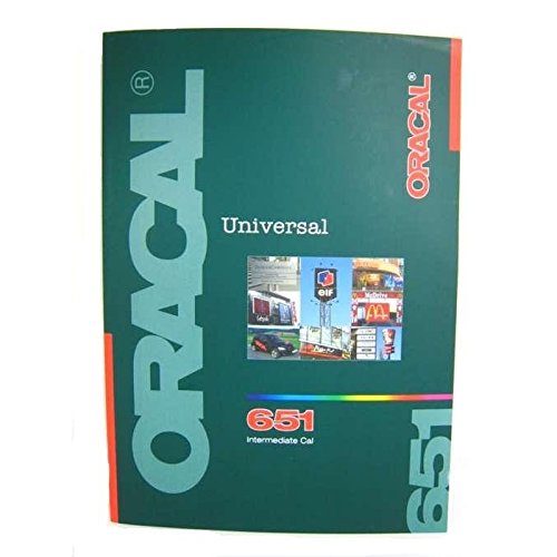 Preisvergleich Produktbild Farbkarte Farbtabelle Oracal 651 Plotterfolie