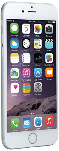 Apple iPhone 6 Single SIM 4G 128GB Silver - Smartphones (11.9 cm (4.7