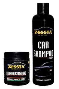 ZESSTA CAR CARE - WE CARE RCZ108 Car Shampoo and Rubbing Compound
