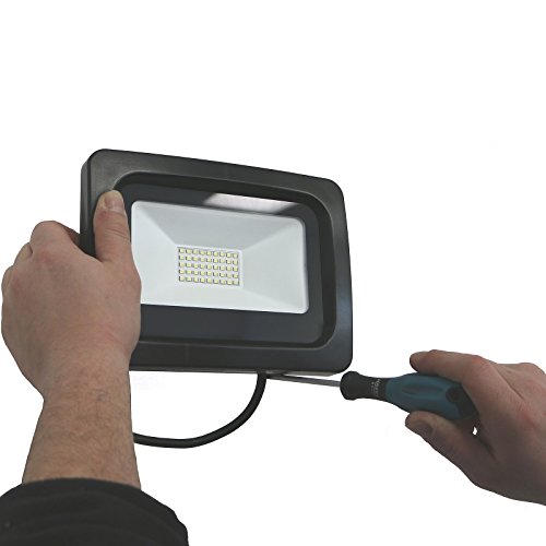 Powerplus LED-Flutlicht 30 Watt Scheinwerfer Werkstattlampe Gartenstrahler - 4