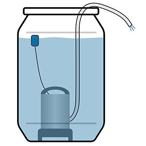 Tauchpumpe Schmutzwasserpumpe 11.500 L/Std Teichpumpe Pumpe Gartenpumpe Wasserpumpe Zisterne - 8