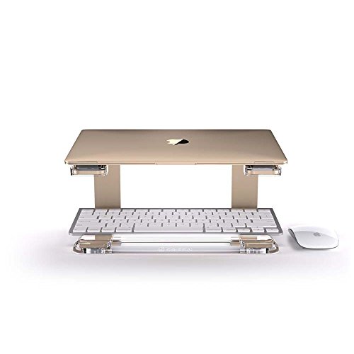 Griffin Aufzug Laptop Stand mattgold/klar - 3
