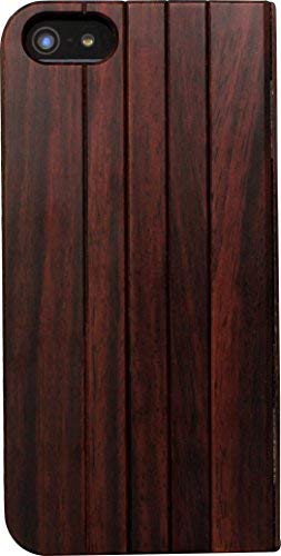 The Kase Paris Coque Clapet pour iPhone 5/5s/SE Bois Naturel de Rose Wood