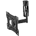 Produktbild deleyCON Universal TV & Monitor Wandhalterung - 23" - 42" Zoll (58cm-107cm) - bis 25Kg - max. VESA 200x200mm - Neigbar Drehbar Schwenkbar - LCD LED TV Halterung