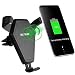 Produktbild fdgao Schnelle WLAN Ladegerät, Induktion Ladegeräte funktioniert 10 W Qi Wireless Kabelloses Ladegerät Charger KFZ Ständer für iPhone 8/8 Plus/iPhone X, Samsung Galaxy S8/S8 Plus/Note 8/S7/S7 Edge/S6 Edge Plus/Note 5 und alle qi Geräte