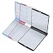 Hrph Makeup Mirrors Mini Portable Folding Compact Hand Cosmetic Make Up Pocket Mirror with 8 LED Light for Lady