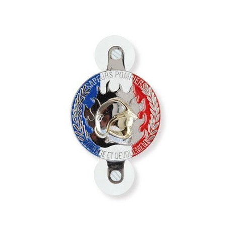 patrol equipement Plaque Auto Sapeurs Pompiers Rond